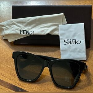 Fendi Designer Black Shades